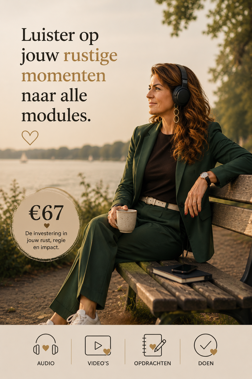 Luister op jouw rustige momenten naar alle modules